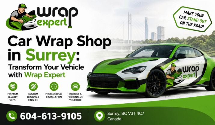 Car Wrap Shop in Surrey
