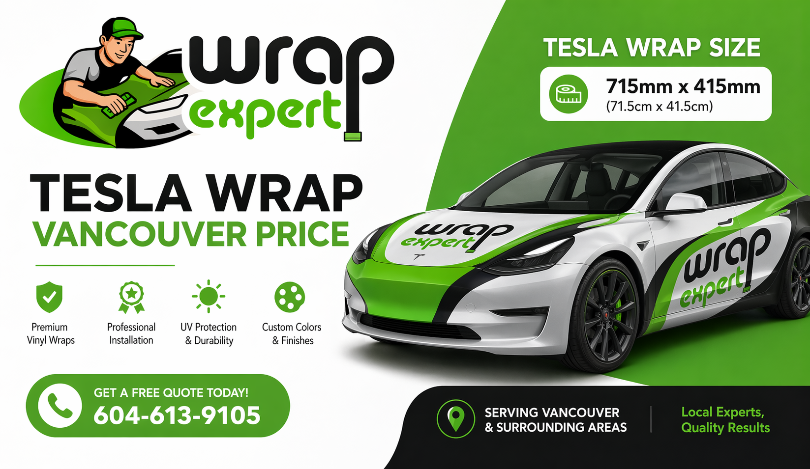 Tesla Wrap Vancouver Price
