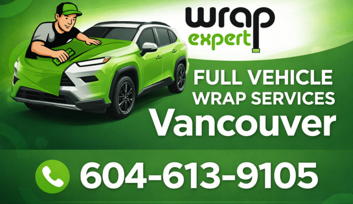 Full Vehicle Wrap Services in Vancouver