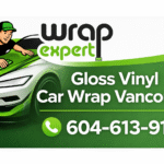 Gloss Vinyl Car Wrap Vancouver Installation