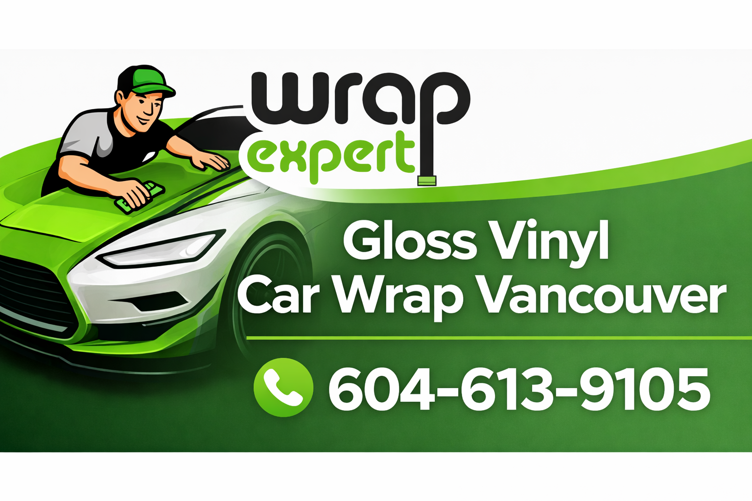 Gloss Vinyl Car Wrap Vancouver Installation