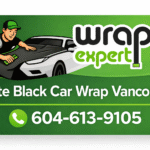 Matte Black Car Wrap Vancouver Price